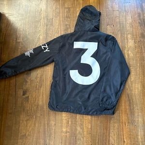 Black Yeezy windbreaker
